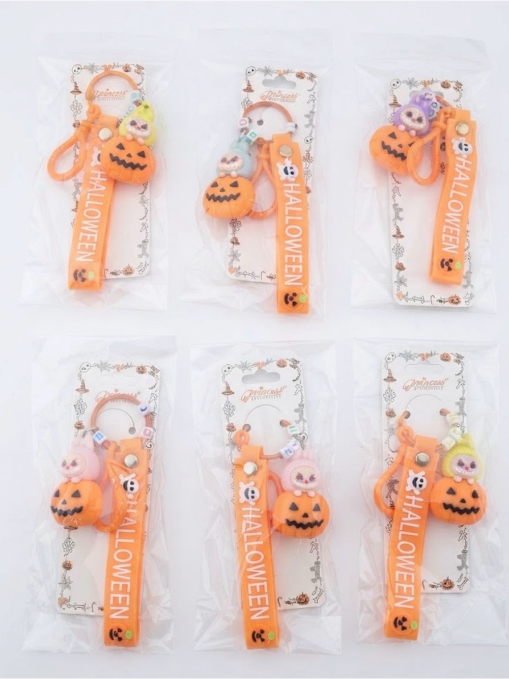 Halloween Labubu Inspired Character Keychain | Personalized | 6 Options